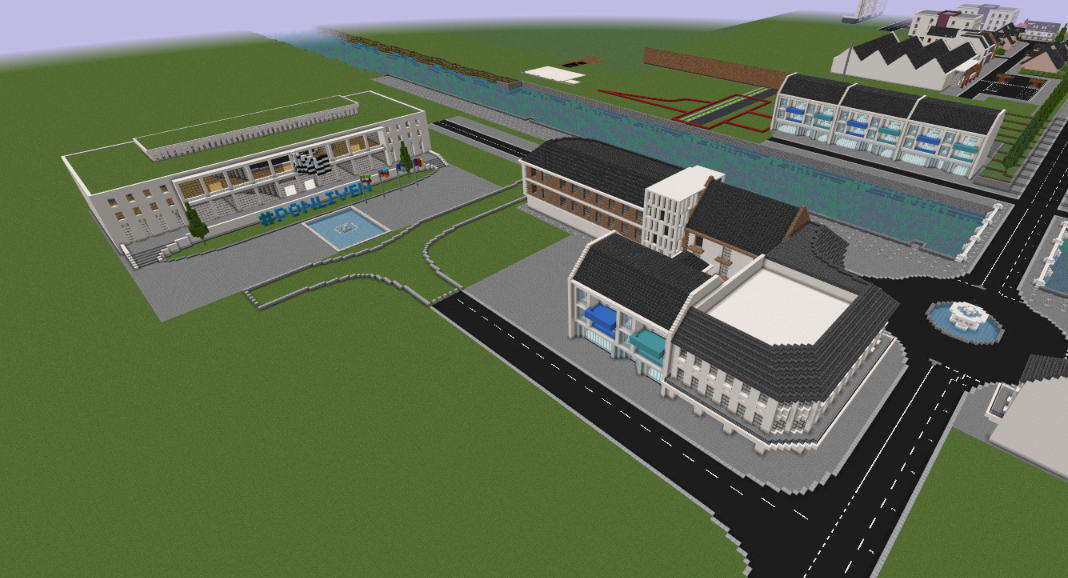 Ville en reconstruction
